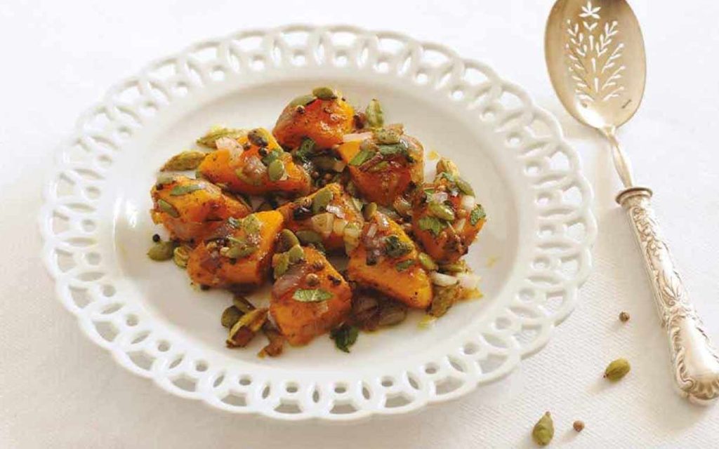 Cardamom roasted pumpkin squash